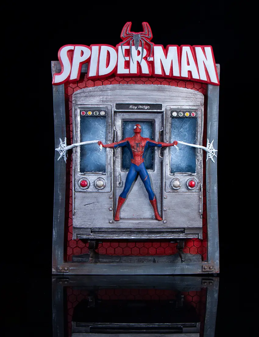 اکشن فیگور مرد عنکبوتی ( دیوارکوب مرد عنکبوتی Spider Man)