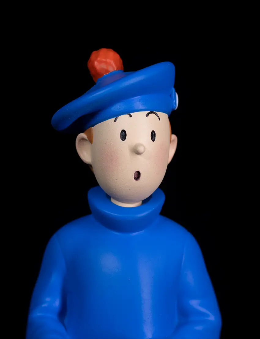 فیگور تن تن اسکاتلندی در جزیره سیاه Tintin in a Kilt