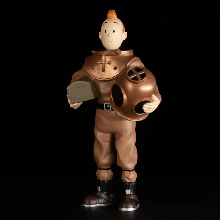 فیگور تن تن غواص TINTIN IN A DIVING SUIT - تصویر 5
