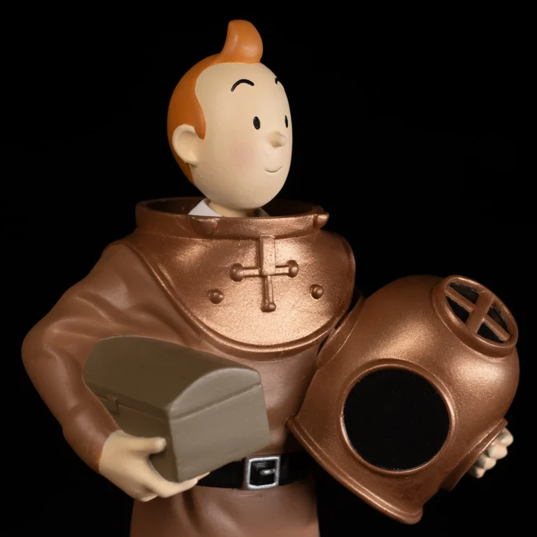 فیگور تن تن غواص TINTIN IN A DIVING SUIT - تصویر 2